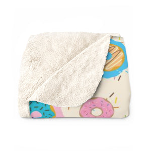 Donut - Custom Sherpa Fleece Blanket