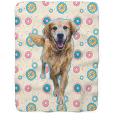 Load image into Gallery viewer, Donut - Custom Sherpa Fleece Blanket