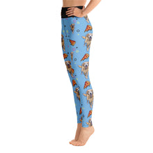 Load image into Gallery viewer, &quot;Pizza&quot; Custom Pet Yoga Leggings
