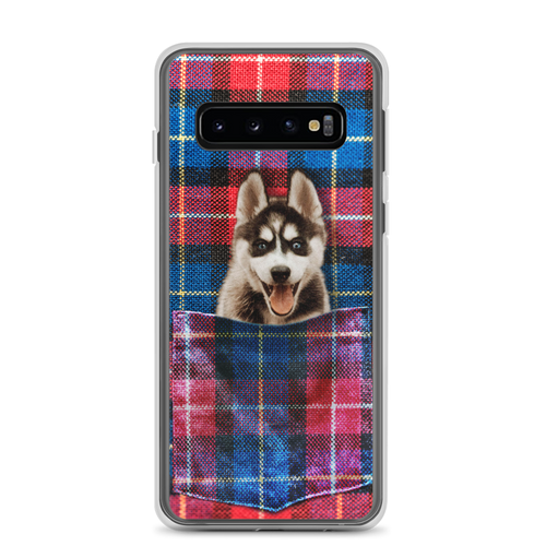 Red and Blue Plaid - Custom Samsung Case