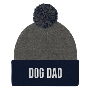 Dog Dad Pom-Pom Beanie