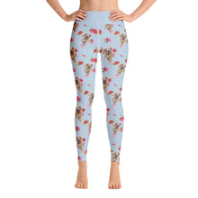 Load image into Gallery viewer, &quot;Roses&quot; Custom Pet Yoga Leggings