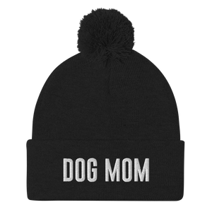 Dog Mom Pom-Pom Beanie