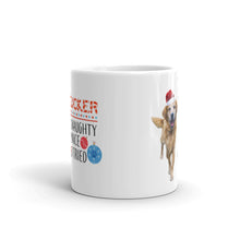 Load image into Gallery viewer, &quot;Naughty, Nice, I Tried&quot; Custom Christmas Pet Mug
