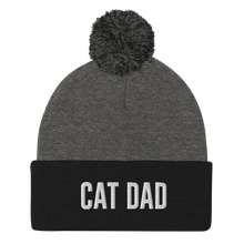 Load image into Gallery viewer, Cat Dad Pom-Pom Beanie