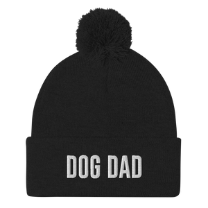 Dog Dad Pom-Pom Beanie