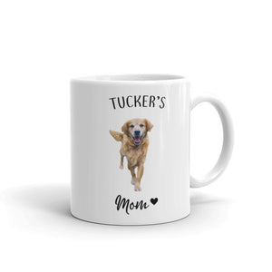 "Dog Mom" Custom Pet Mug
