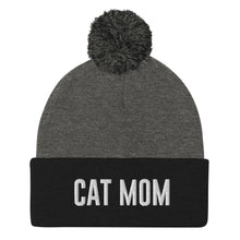 Load image into Gallery viewer, Cat Mom Pom-Pom Beanie