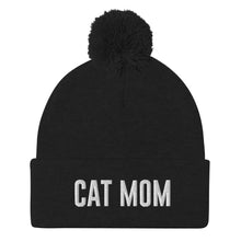 Load image into Gallery viewer, Cat Mom Pom-Pom Beanie