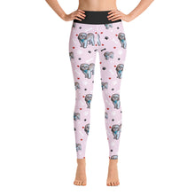 Load image into Gallery viewer, &quot;Hearts and Bones&quot; Custom Yoga Leggings