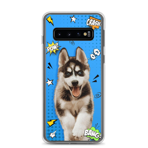 Blue Comic - Custom Samsung Case