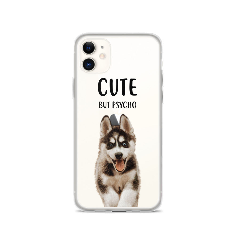 Cute But Psycho  - Custom Pet iPhone Case