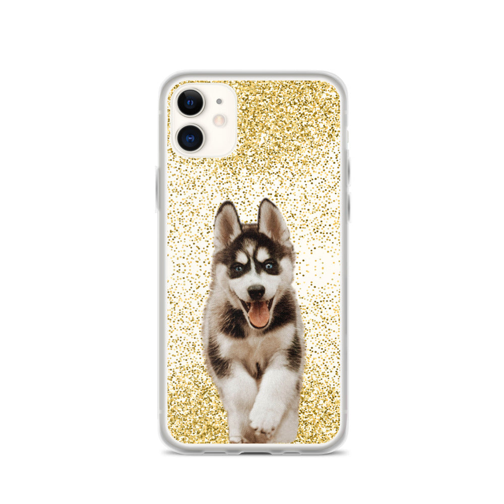 Gold Glitter - Custom Pet iPhone Case