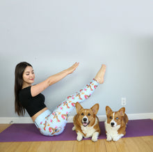 Load image into Gallery viewer, &quot;Roses&quot; Custom Pet Yoga Leggings