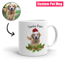 Load image into Gallery viewer, &quot;Santa Paws&quot; Custom Pet Mug