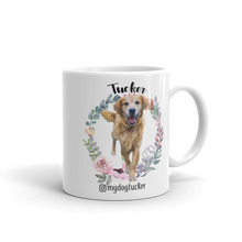 Load image into Gallery viewer, &quot;Flower Wreath&quot; Custom Pet Mug